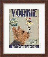 Yorkshire Terrier Ice Cream Fine Art Print