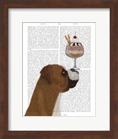 Boxer Ice Cream Fine Art Print