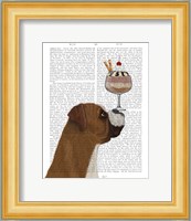 Boxer Ice Cream Fine Art Print