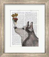 Husky Ice Cream Fine Art Print