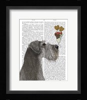Schnauzer, Grey, Ice Cream Fine Art Print