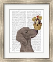 Weimaraner Ice Cream Fine Art Print