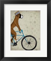 Boxer on Bicycle Fine Art Print