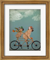 French Bulldog Tandem Fine Art Print