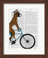 Boxer on Bicycle Fine Art Print