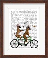 Boxer Tandem Fine Art Print