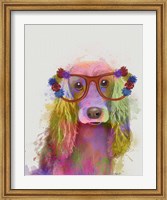 Rainbow Splash Cocker Spaniel, Portrait Fine Art Print