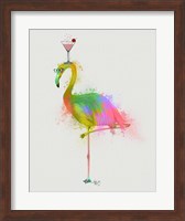 Rainbow Splash Flamingo 2 Fine Art Print