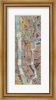 Modern Map of New York III Fine Art Print