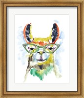 Smarty-Pants Llama Fine Art Print
