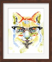 Smarty-Pants Fox Fine Art Print