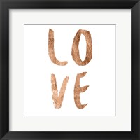 Love Quotes III Framed Print