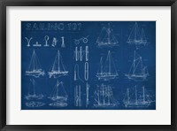 Sailing Infograph Fine Art Print