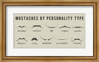 Mustaches Personalities Fine Art Print