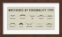 Mustaches Personalities Fine Art Print
