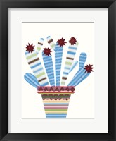 Cheerful Succulent I Framed Print