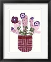Cheerful Succulent III Framed Print