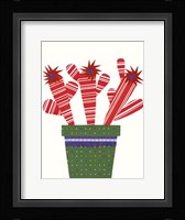 Cheerful Succulent V Framed Print