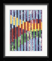 Quilted Monoprints I Framed Print