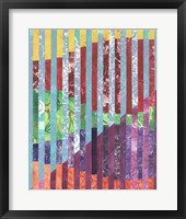 Quilted Monoprints III Framed Print