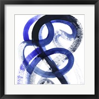 Blue Kinesis VI Framed Print