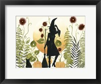 The Witch's Garden II Framed Print