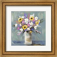 Mixed Pastel Bouquet I Fine Art Print