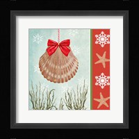 Christmas Coastal I Framed Print