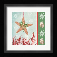Christmas Coastal III Framed Print