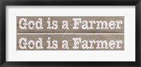 Farm Sign 2-up II Framed Print