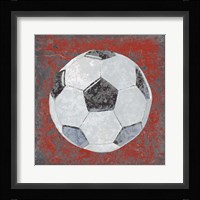 Grunge Sporting IV Framed Print