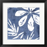 Tropical Indigo Impressions II Framed Print