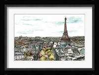 European Afternoon I Framed Print
