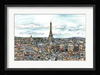 European Afternoon II Framed Print