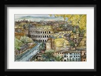 European Afternoon III Framed Print
