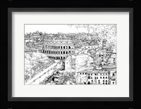 Tour of Europe III Framed Print