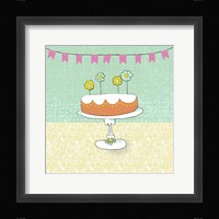 Retro Birthday I Framed Print