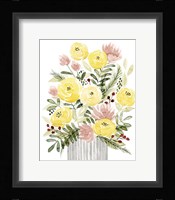 Blush Bouquet I Framed Print