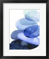 River Worn Pebbles I Framed Print