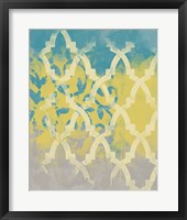 Yellow in the Middle II Framed Print