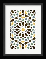 Zellige Board I Framed Print