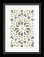 Zellige Board IV Framed Print