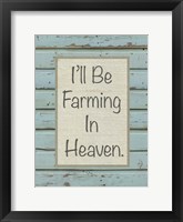 Farm Sentiment I Framed Print