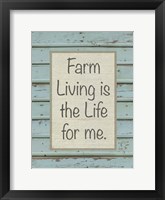 Farm Sentiment II Framed Print