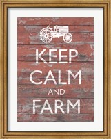 Keep Calm & Farm II Fine Art Print