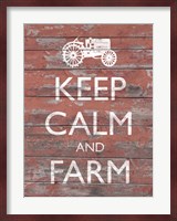 Keep Calm & Farm II Fine Art Print