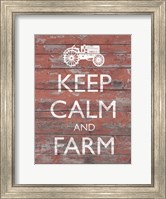 Keep Calm & Farm II Fine Art Print