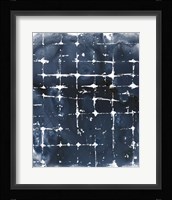 Indigo Ink Motif II Framed Print