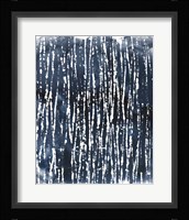 Indigo Ink Motif III Framed Print