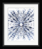 Indigo Ink Motif VIII Framed Print